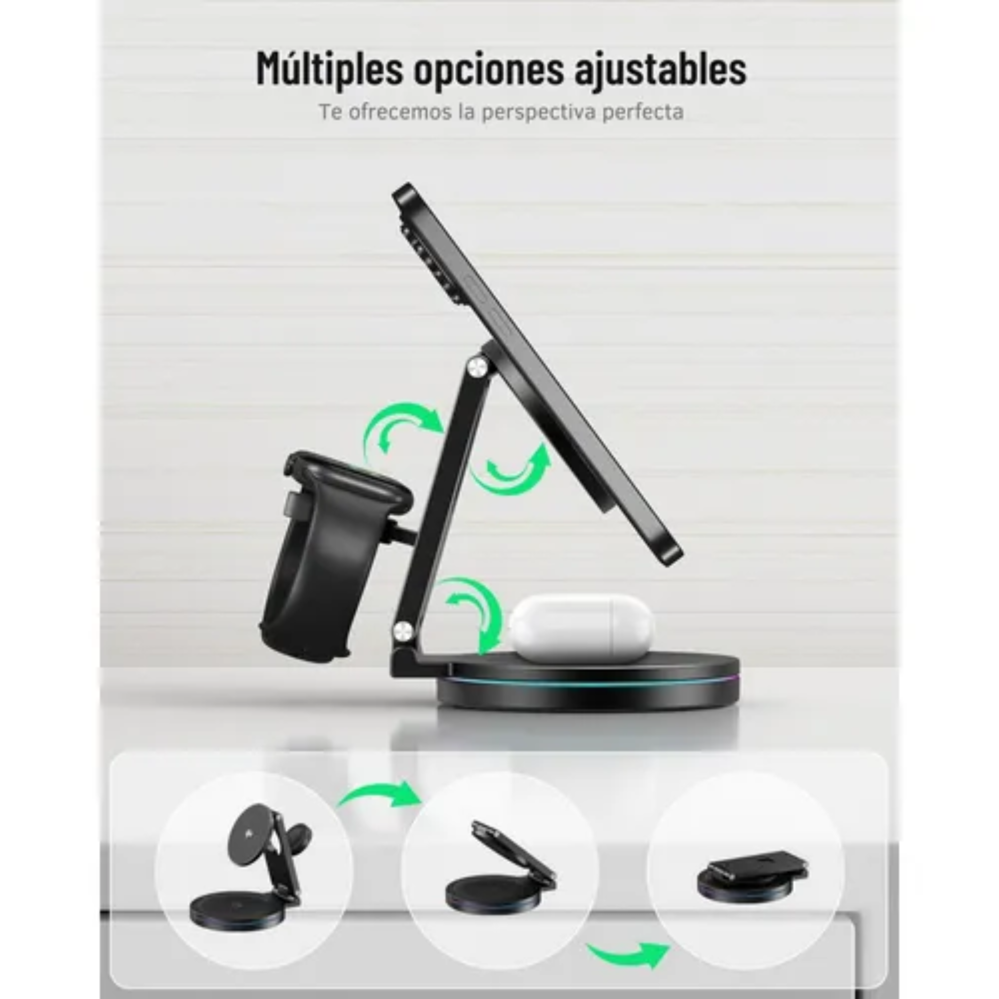 Foto 4 | Cargador Inalámbrico Mr. Gadgets 15 W