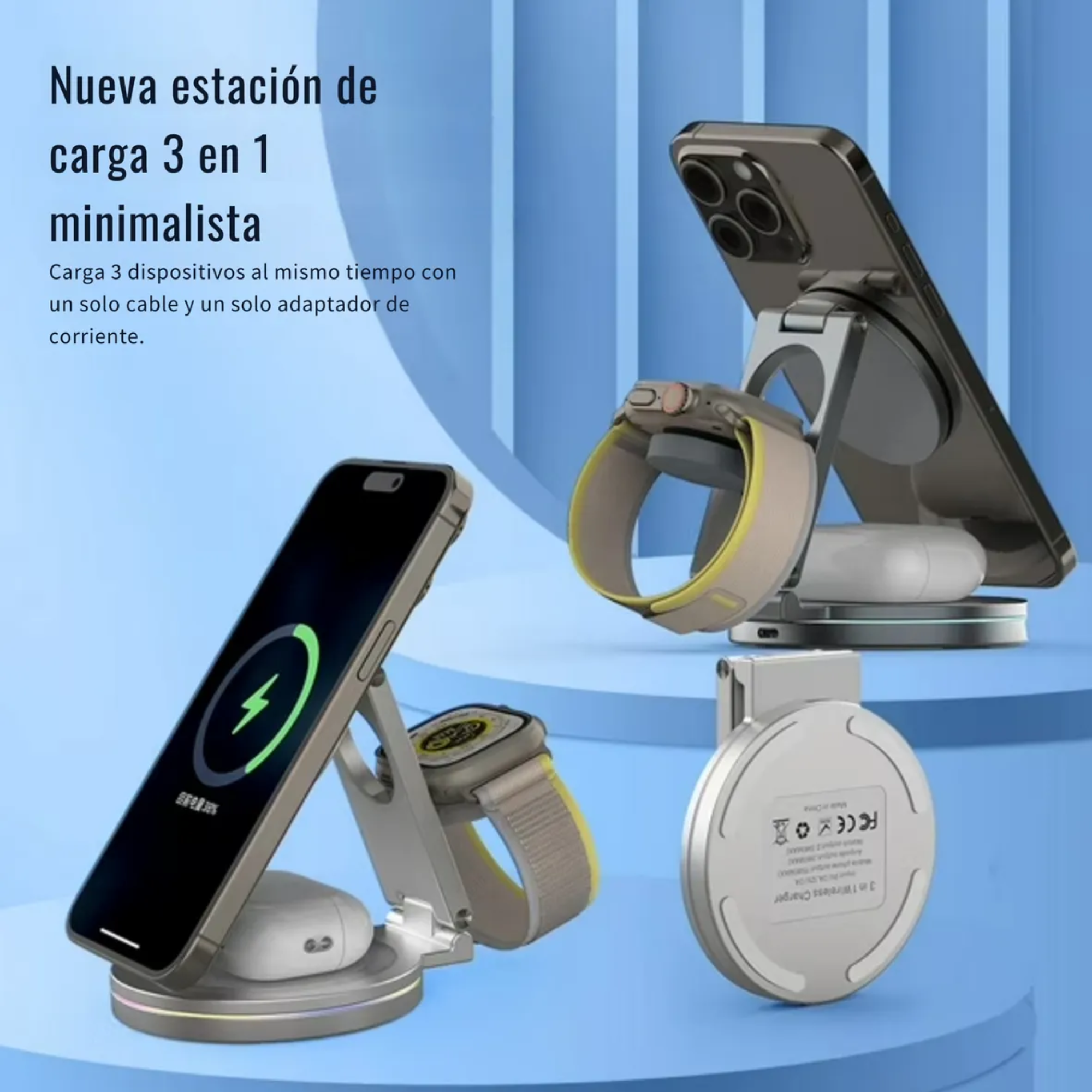 Foto 6 | Cargador Inalámbrico Mr. Gadgets 15 W