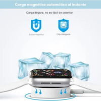 Foto 3 pulgar | Cargador 20w Carga Rapida Magnetica Tipo C Para Apple Watch Blanco