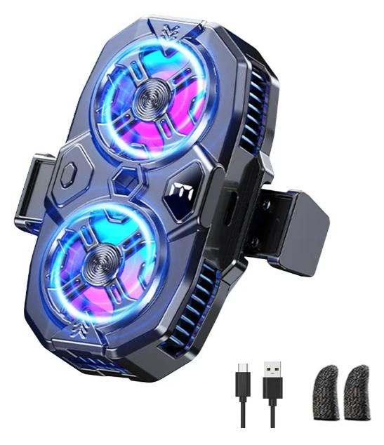Foto 1 | Ventilador Xtellar Para Celular Iphone Y Android Doble Enfriador