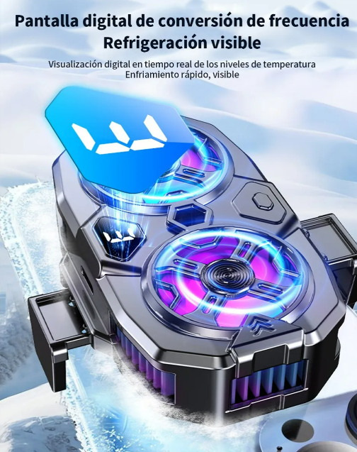 Foto 4 pulgar | Ventilador Xtellar Para Celular Iphone Y Android Doble Enfriador