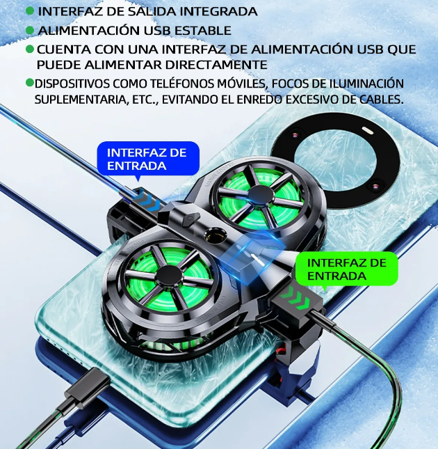 Foto 4 pulgar | Enfriador de Celular Xtellar