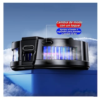 Foto 5 | ''ventilador Para Celular Con Led Enfriador De Celular Usb Lab.g Blanco ''
