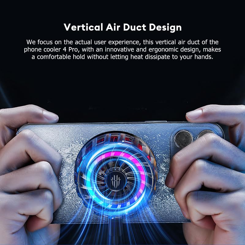 Foto 4 pulgar | Enfriador De Teléfono Nubia Redmagic Magnetic Cooler 4 Pro Para Teléfono - Venta Internacional.