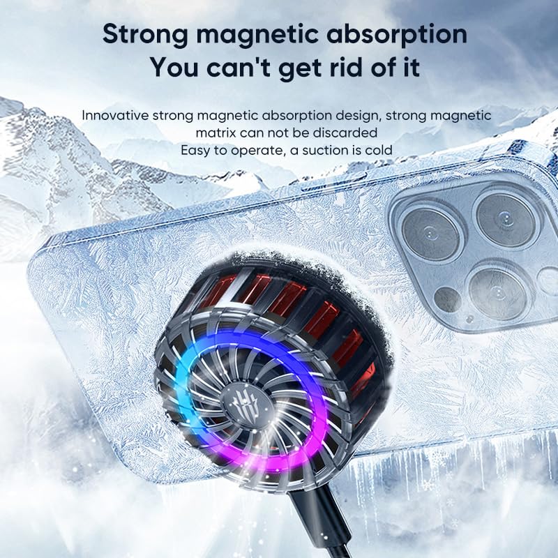 Foto 5 pulgar | Enfriador De Teléfono Nubia Redmagic Magnetic Cooler 4 Pro Para Teléfono - Venta Internacional.