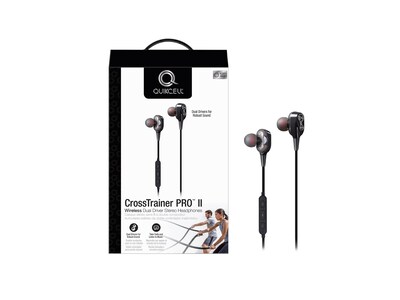 Foto 2 | Audífonos Quikcell Ctpro2-Blk color Negro Cross Trainer Pro II Sports con Bluetooth