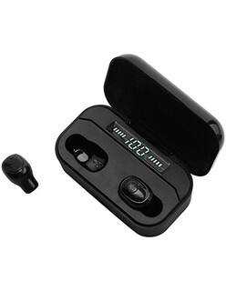 Foto 3 | Audífonos Manos Libres con Bluetooth Fralugio G6s color Negro True Wireless Touch con Power Bank
