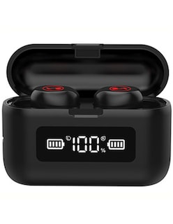 Foto 3 | Audífonos Inalámbricos Bluetooth Fralugio Manos Libres 5.0 F9 Note con Power Bank Negro