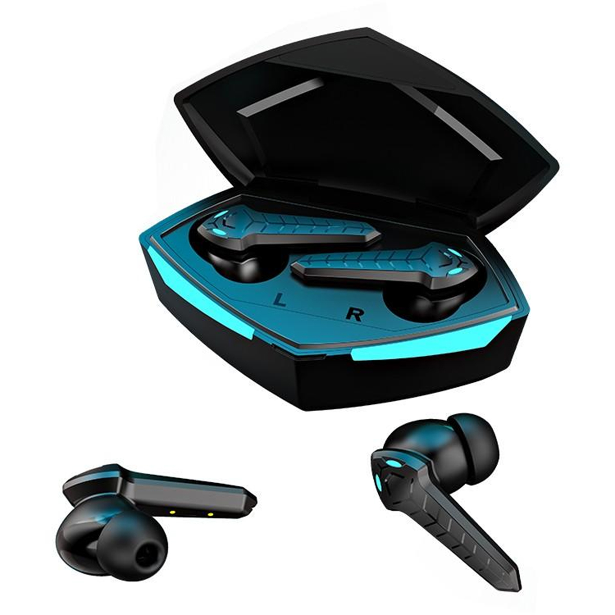 Foto 2 pulgar | Audífonos True Wireless Bluetooth Fralugio P36 Gamer Dual Mode color Negro