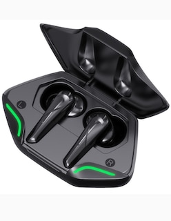 Foto 1 | Audífonos Bluetooth Manos Libres Gamer Fralugio Vg01 Modo Dual color Negro
