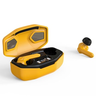 Foto 1 | Audífonos Bluetooth Fralugio Manos Libres T68 True Wireless Amarillo
