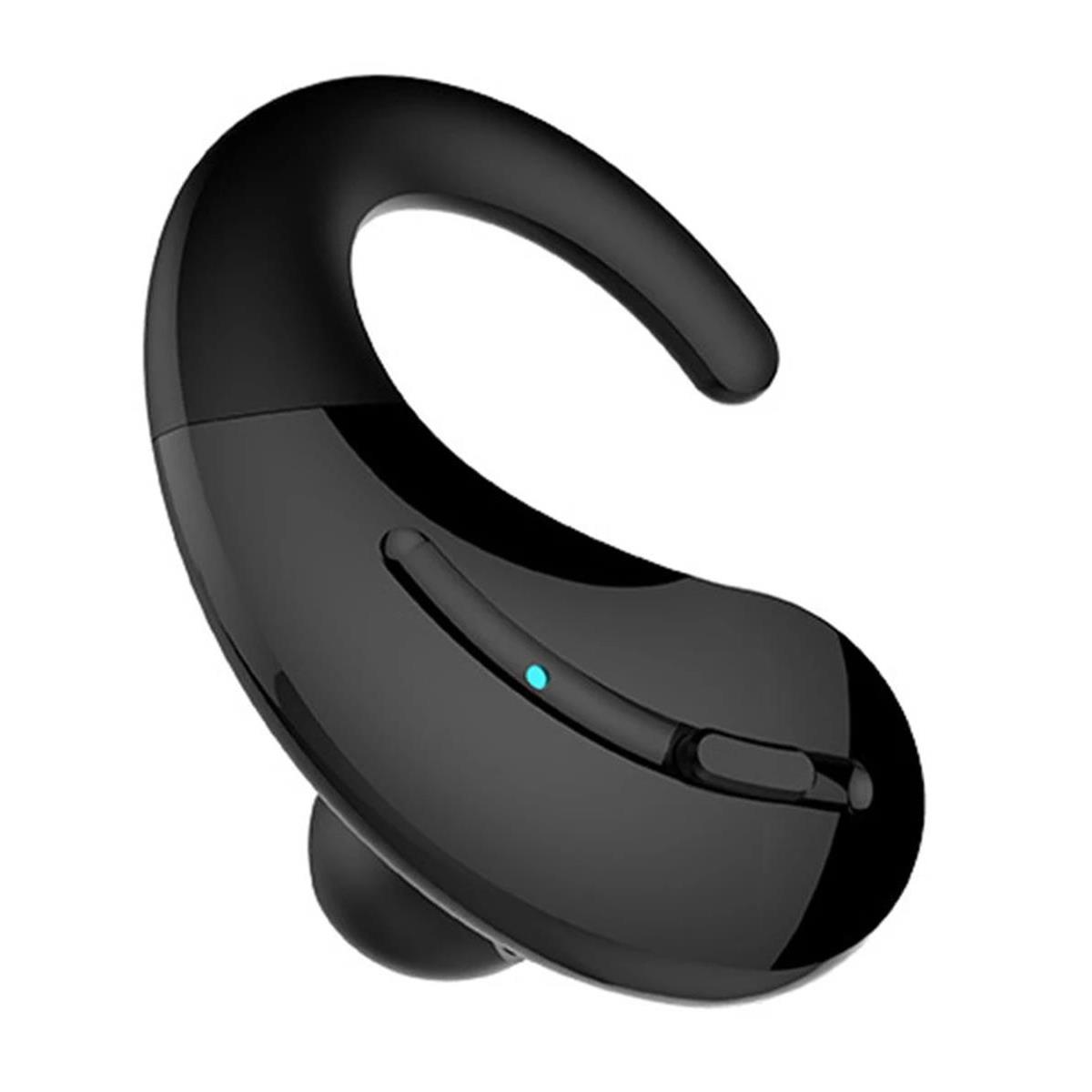 Foto 4 pulgar | Audífonos Manos Libres Bluetooth Fralugio A8 Hook color Negro True Wireless