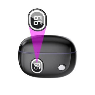 Foto 1 | Audífonos Bluetooth Manos Libres X19 Tws Uv Desinfectante color Negro