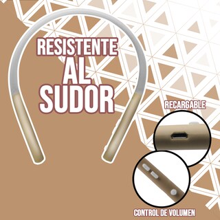 Foto 3 | Audífonos Bluetooth State22 Inalámbrico color Dorado