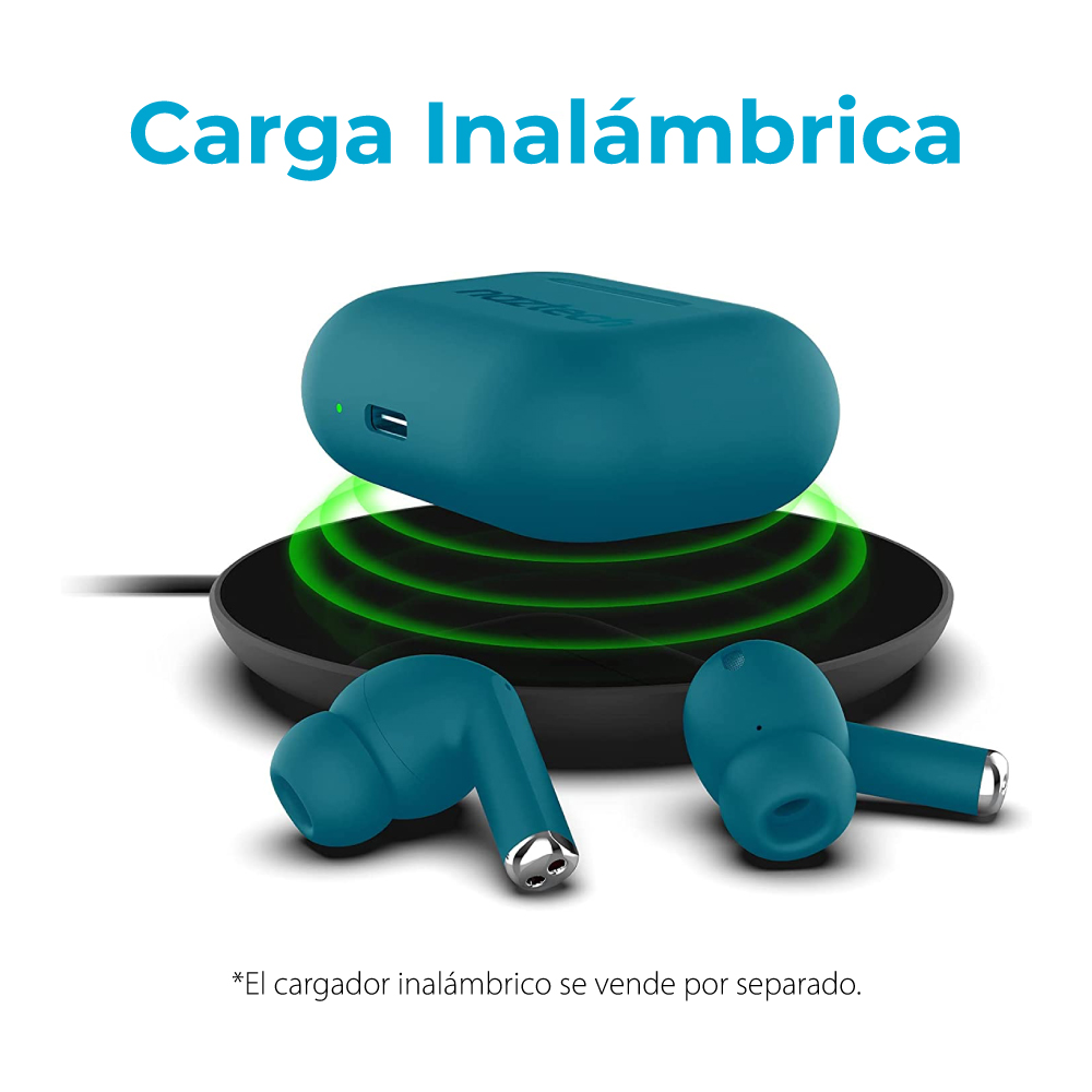 Foto 3 pulgar | Auriculares Xpods Pro True Wireless con Estuche de Carga Inalámbrica color Azul