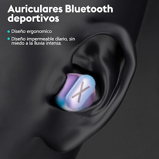 Foto 3 | Audífonos Malubero Bluetooth Deportivos Con Reducción De Ruido