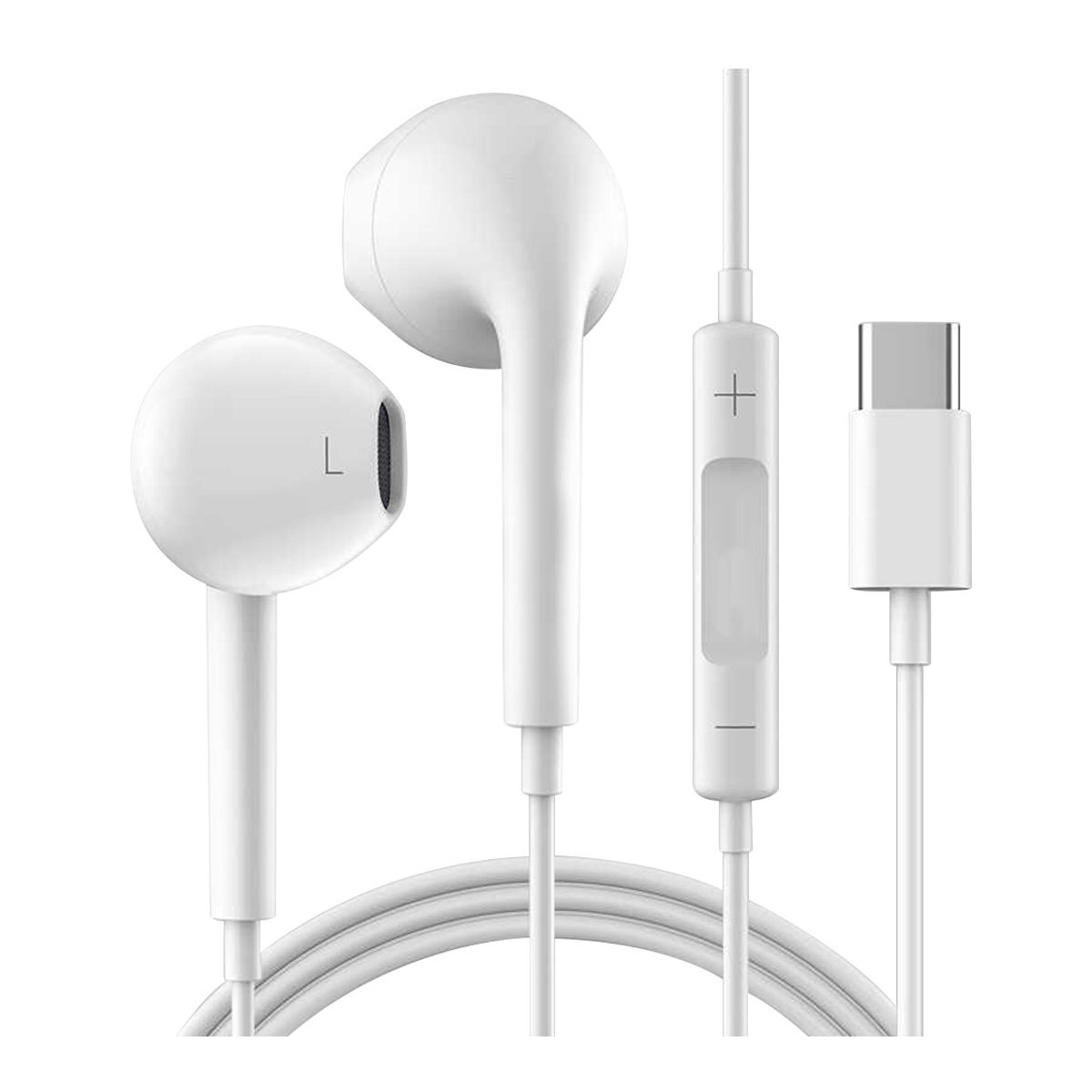 Foto 3 pulgar | Audífonos Manos Libres USB Tipo C Elegate Ear20 color Blanco