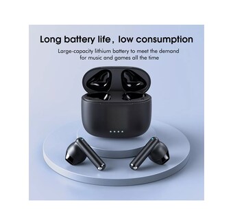 Foto 4 | Audífonos Inalámbricos Fralugio Wireless Earbuds T39 Negro