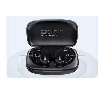 Foto 4 | Audífonos Inalámbricos Bluetooth Oreja Colgante Negro