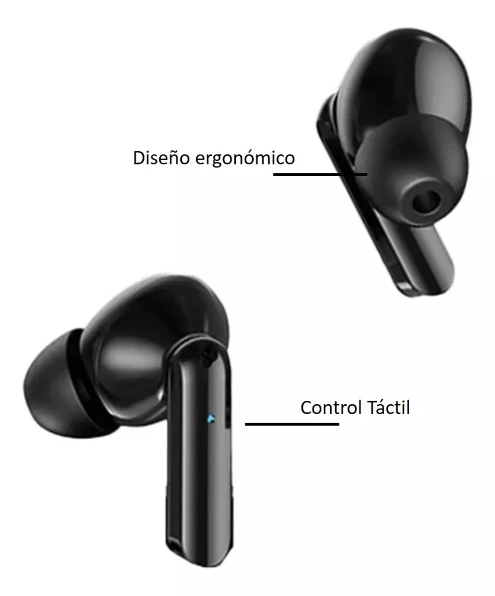 Foto 5 pulgar | Audifonos Fralugio XT90 color Negro Bluetooth 5.3 Táctiles