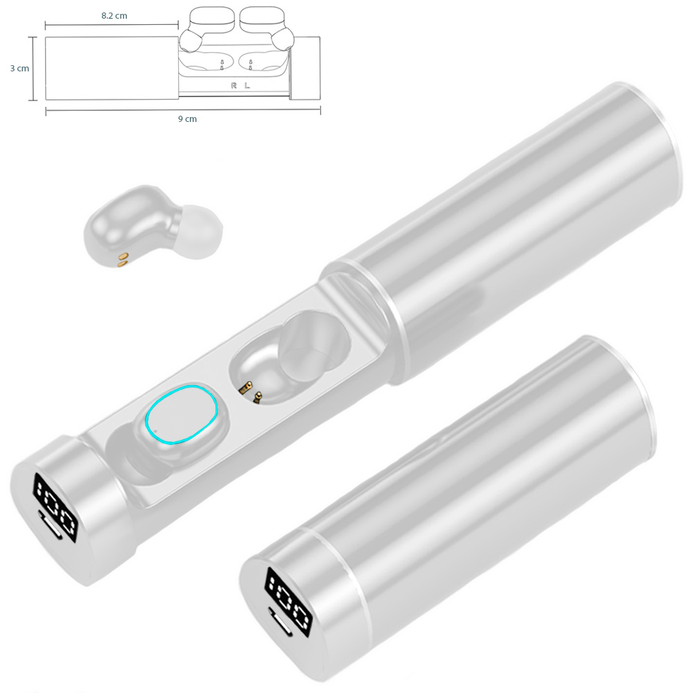 Foto 4 pulgar | Audífonos In-ear Inalámbricos Tacto Inteligente Bluetooth