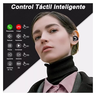 Foto 2 | Audífonos Inalámbricos Bluetooth Genérico Tws-e89 color Negro