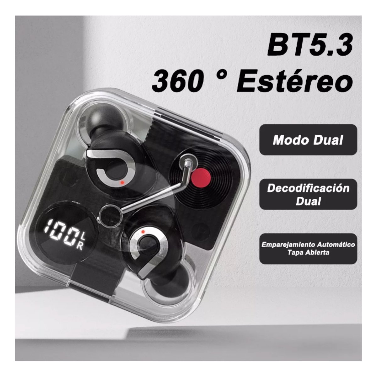 Foto 5 pulgar | Audífonos Inalámbricos Bluetooth Genérico Tws-e89 color Blanco