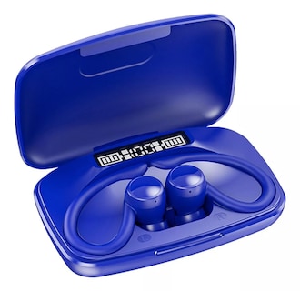 Foto 1 | Auriculares Bluetooth Manos Libres Fralugio T82 Tws Wireless Hook Enc color Azul