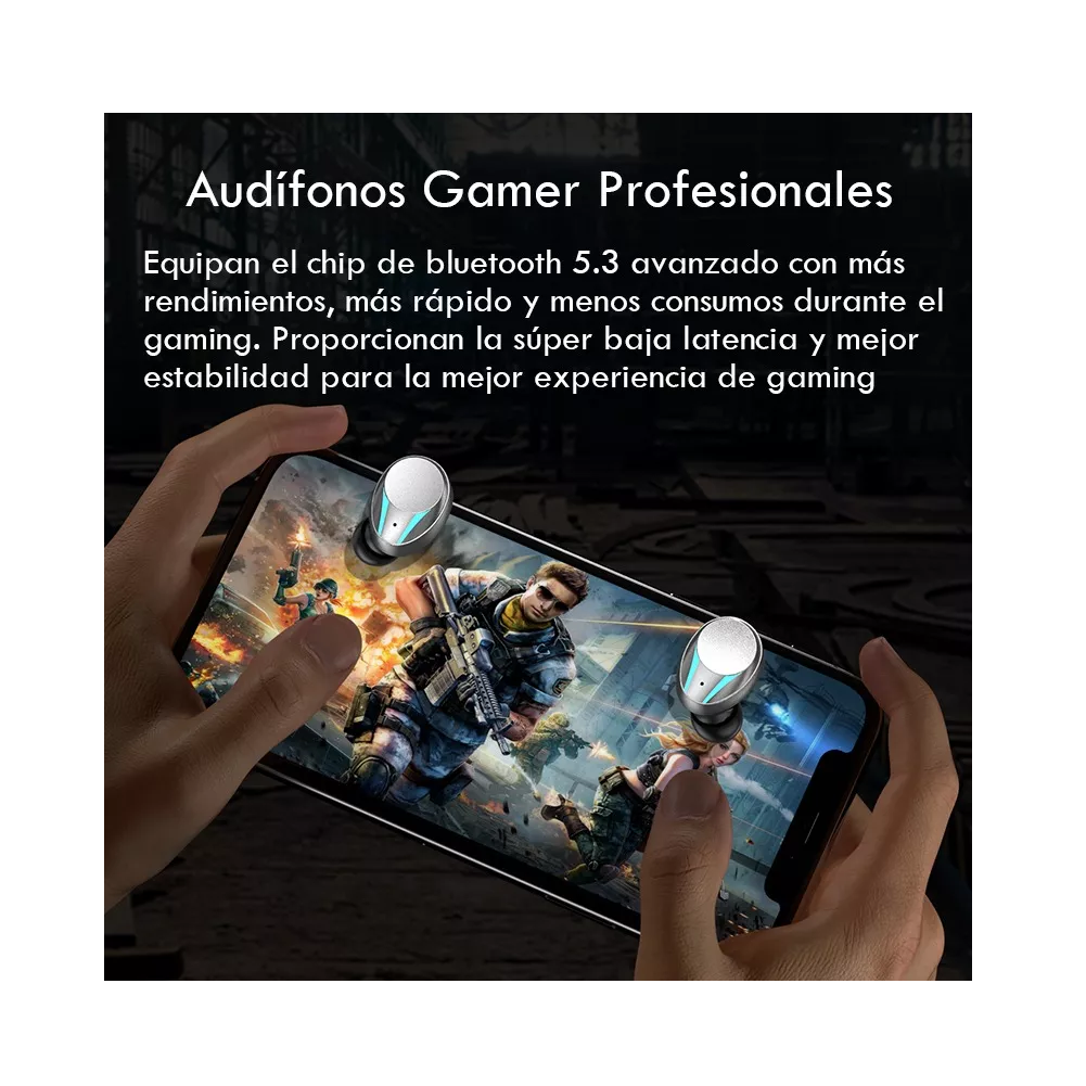 Foto 4 pulgar | Audífonos Lab.G Negro Bluetooth 5.3 Inalámbrico Auriculares Manos Libres