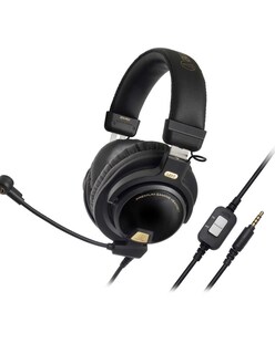 Foto 2 | Auriculares Estéreo Con Cable Para Juegos Ath Premium - Negro