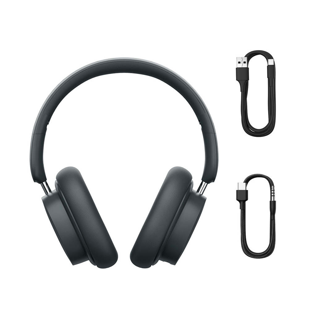 Foto 4 | Audífonos Inalámbricos Baseus Bowie D05 Grises con Cable Jack 3.5 MM