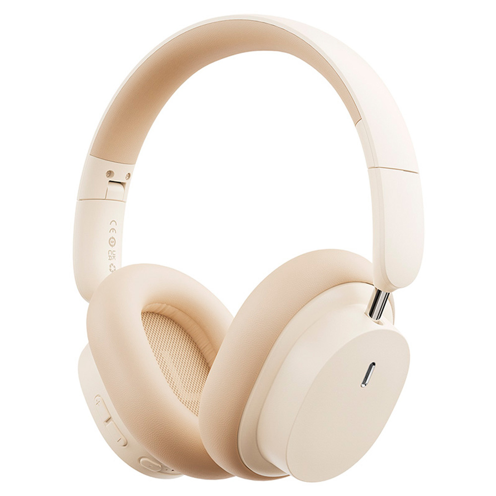 Foto 1 | Audífonos Inalámbricos Baseus Bowie D05 Beige con Cable Jack 3.5 MM