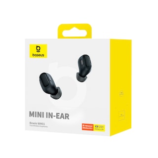 Foto 5 | Audífonos True Wireless Baseus Wm01 Negros