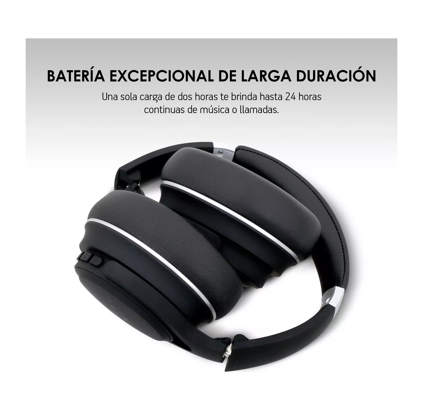 Foto 5 | Audífonos Inalámbricos Akane Negros con Bluetooth