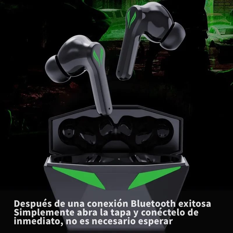Foto 3 pulgar | Audífonos Inalámbricos Genérico Negros con Bluetooth