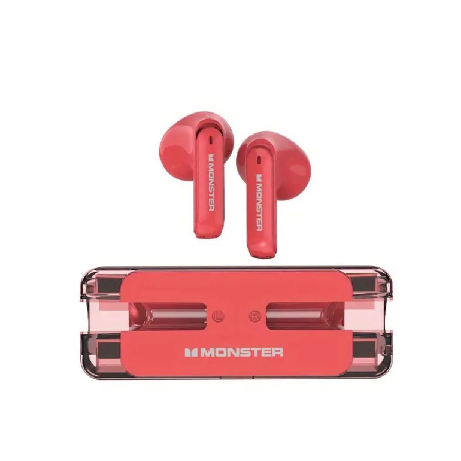 Audífonos Inalámbricos Monster Airmars XKT09 Rojos