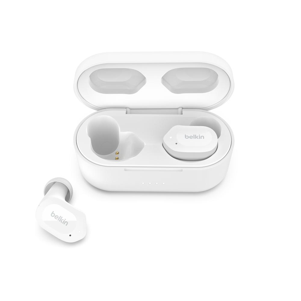 Foto 3 pulgar | Audífonos Belkin Soundform Play Blancos