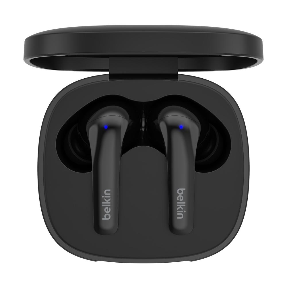 Foto 3 pulgar | Audífonos True Wireless Belkin Negros con Bluetooth