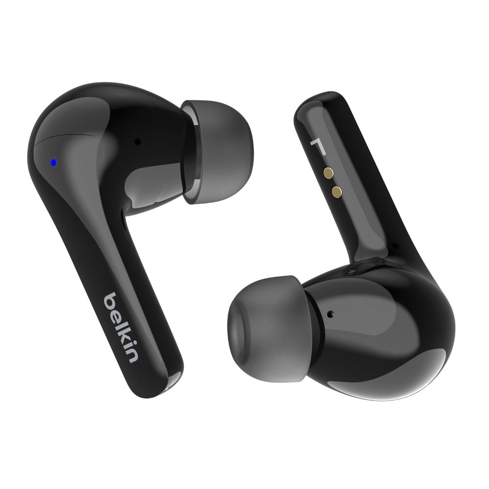 Foto 4 pulgar | Audífonos True Wireless Belkin Negros con Bluetooth