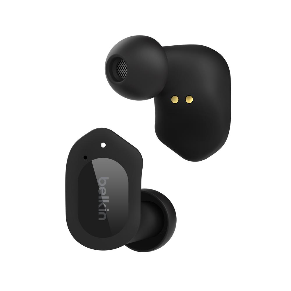 Foto 4 pulgar | Audífonos True Wireless Belkin Negros con Bluetooth