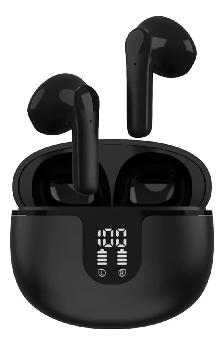 Audífonos Manos Libres Bluetooth S61 Fralugio 5.3 Bt Cvc 8.0 Negro