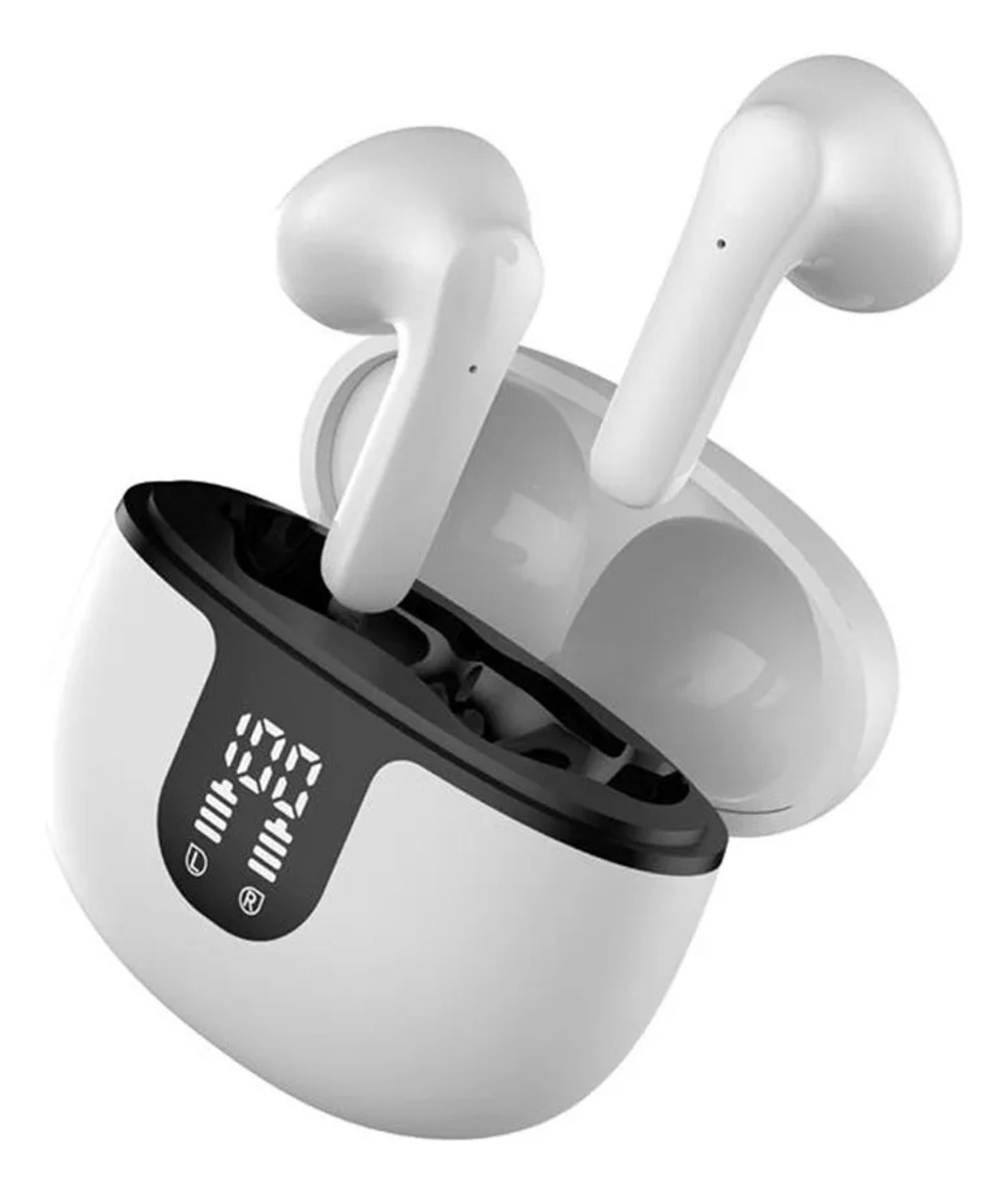 Foto 3 pulgar | Audífonos Manos Libres Bluetooth S61 Fralugio 5.3 Bt Cvc 8.0 Blanco