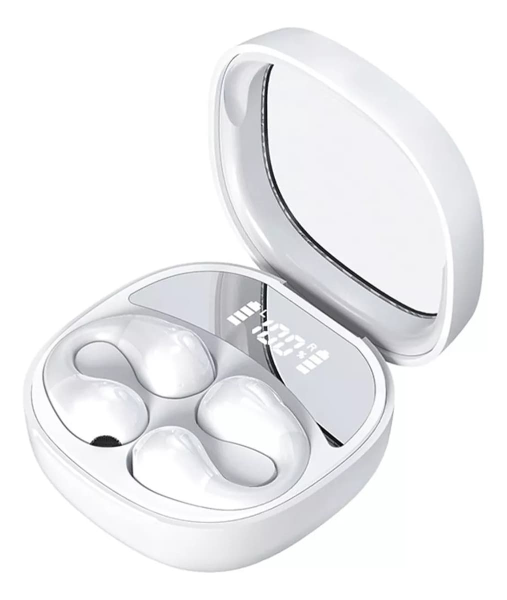 Manos Libres Audífonos Bluetooth 5.3 Jr01 Fralugio Tws Wifi Blanco $599