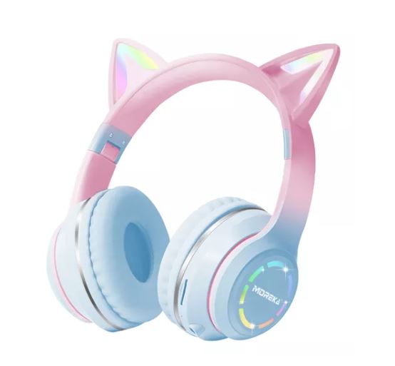 Auriculares Inalámbricos Bluetooth Diadema Azul/rosa