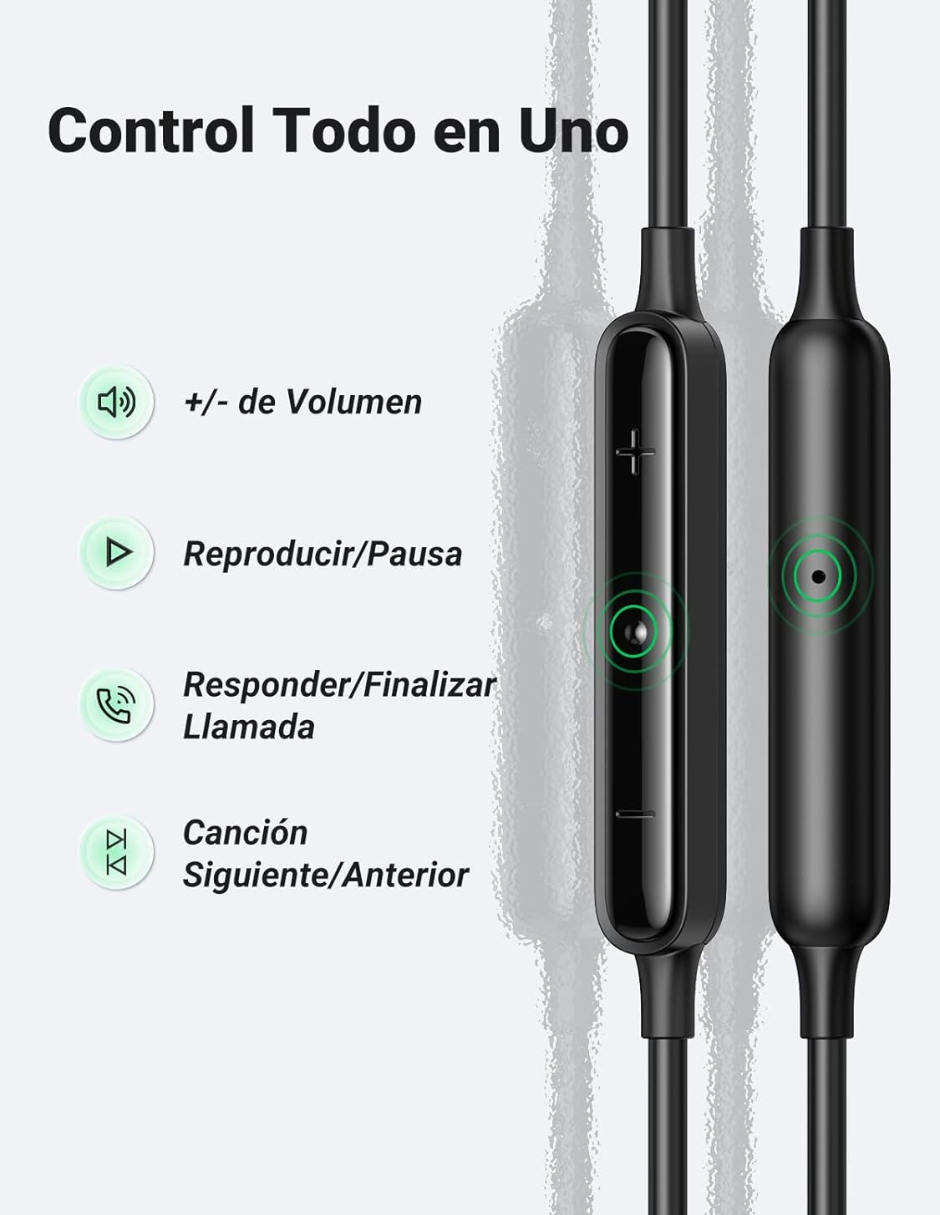 Foto 4 pulgar | Audifonos Tipo C Ugreen Con Manos Libres Y Cancelación De Ruido Negro