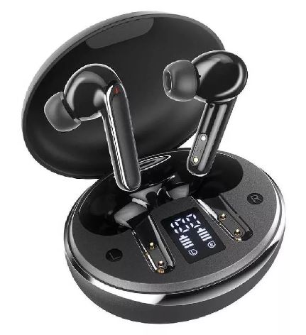 Foto 2 pulgar | Audífonos Wünd In-ear Gamer Inalámbricos Flypods Negro Con Luz Led