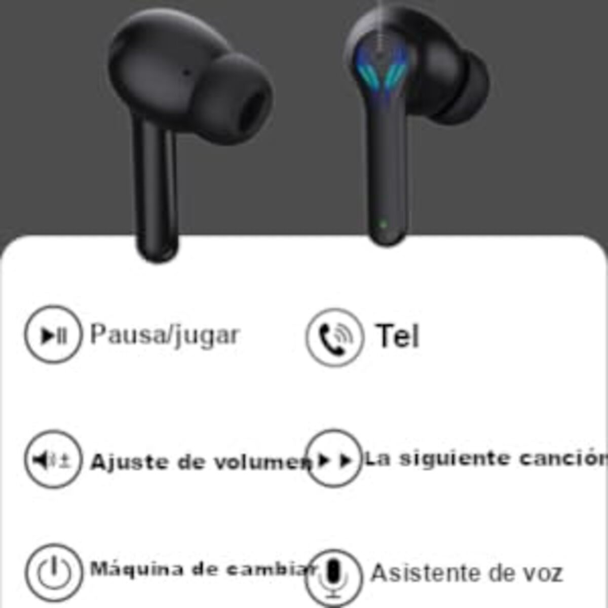 Foto 7 pulgar | Audifonos S800 Gaming By Ns Tech Negro