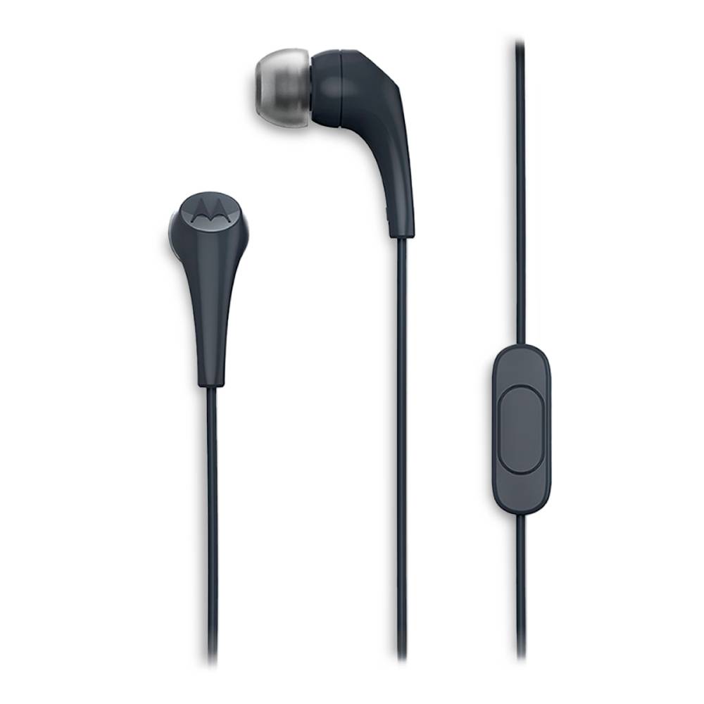 Audífonos Motorola Earbuds 2s con Micrófono Jack 3.5 mm Gris