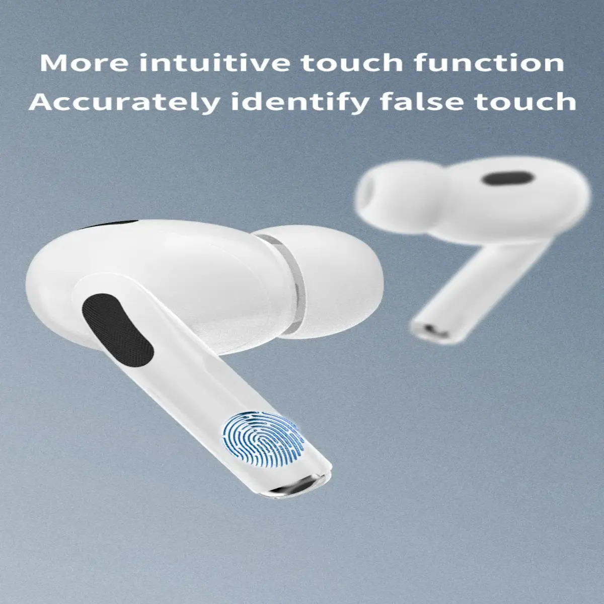 Foto 8 pulgar | Audífonos Inalámbricos Inteligentes E9  Pods By Ns Tech  Bluetooth 5.4  Cancelación Activa De Ruido