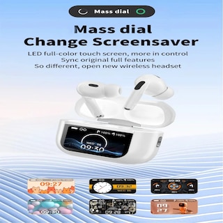 Foto 8 | Audífonos Inalámbricos Inteligentes E9 Pods By Ns Tech Bluetooth 5.4 Cancelación Activa De Ruido